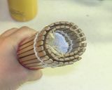 A picture of step 4 of Round Rolled Omelets (For Bento).