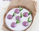 Foto langkah ke 8 dari resep Kue Putri Mandi (Ubi Ungu).