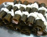 A picture of step 8 of Light Chicken Kobumaki For Osechi.