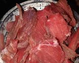 Foto langkah ke 1 dari resep Dendeng Balado.