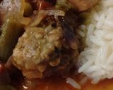 Foto del paso 12 de la receta: Albóndigas en salsa con panceta y chauchas