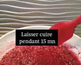 Une image de l'étape 4 de Recette italienne panna cotta à la grenade.
