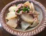 A picture of step 6 of Japanese Miso Daikon Radish with Pork.