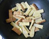 A picture of step 3 of French Toast Snacks with Bread Crusts.
