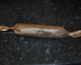 A picture of step 7 of Chocolate Salami (salame).