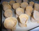 A picture of step 5 of Homemade Gyoza Skins with Egg & Cake Flour.