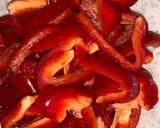 A picture of step 3 of Rainbow sauce.