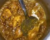 A picture of step 4 of Eid Special Green Chicken Karahi.