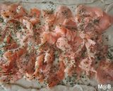 Une image de l'étape 1 de Pizza blanche au saumon fumé au Cook Expert.