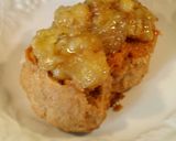A picture of step 6 of Peanut Butter & Banana Shortcake.