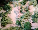 A picture of step 5 of Broccoli and chicken casserole.