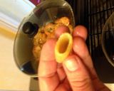 A picture of step 9 of Rigatone with Shrimp/Pasta con i gamberetti.