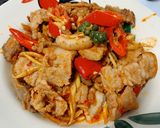 รูปขั้นตอนการทำที่ 3 ของ ผัดเผ็ดหมูป่า