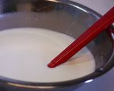 A picture of step 1 of White Bread Rolls of Happiness Using Fresh Cream.
