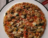 🎃Grusel-Pizza Idee zu 👻☠️🦇Halloween Rezeptschritt 5 Foto