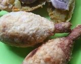A picture of step 4 of Irish coated chicken thighs.