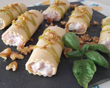 Foto del paso 5 de la receta: Canelones fríos de salmón ahumado y pesto