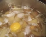 A picture of step 2 of Spanish chicken and Chorizo.