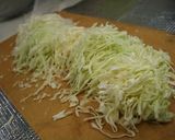 A picture of step 1 of Easy 5 Minute Cabbage Salad.