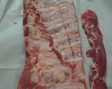 A picture of step 3 of St Louis style ribs.