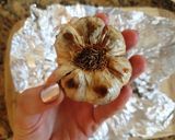 Kurkumás sült fokhagymakrémleves (vegán) recept fázis 1 fotója