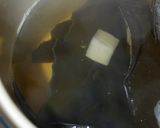 A picture of step 7 of Kkakdugi (Cubed Radish Kimchi).