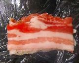 A picture of step 3 of Easy Folded Tonkatsu (Pork Cutlet) with Thinly Sliced Pork Belly.