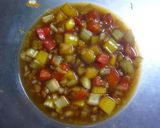 A picture of step 2 of Pan Fried White Fish with Colorful Sauce.
