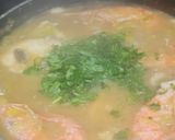 Foto del paso 7 de la receta: Pez espada en salsa picante verde con champiñones y gamba