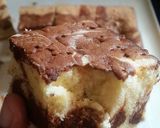 Foto langkah ke 7 dari resep Cake Marmer Pak Sahak (All In One Method).