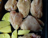 Foto del paso 5 de la receta: Supremas rellenas con papas al horno