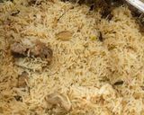 A picture of step 6 of Mutton Yakhni Pulao.