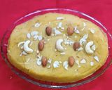 A picture of step 4 of Sweet Potato and Fresh Cream Halva.