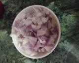 A picture of step 2 of Paneer do pyaza.