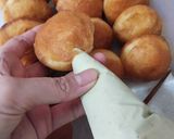 Foto langkah ke 17 dari resep Bomboloni Kentang Isi Diplomat Creamy Matcha.