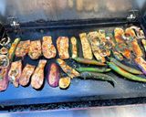 Une image de l'étape 16 de Légumes marinés grillés à la plancha.
