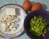 Foto langkah ke 3 dari resep Tahu Telur Bumbu Kacang 🍳.