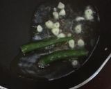 A picture of step 4 of Besan Pitla.