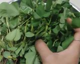 A picture of step 1 of Aloo Methi Ki Sabjiમેથીની ભાજી અને બટેટાનું શાક.