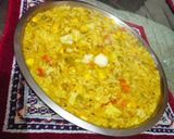A picture of step 3 of Dal,veggies khichri.