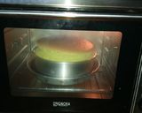 Foto langkah ke 3 dari resep 13. Ogura Pandan Cake #BikinRamadanBerkesan.