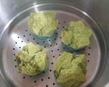 Foto langkah ke 9 dari resep Bolu Kukus Pandan Mekar Cantiikk & Enak 😄.