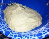 A picture of step 1 of Soft bread rolls.