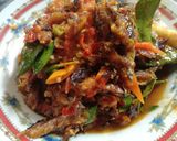 Foto langkah ke 6 dari resep Suwir tongkol pedas.
