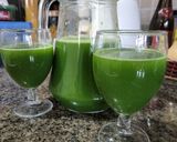 Foto langkah ke 5 dari resep Jus Kale Timun Mix Fruits (1).