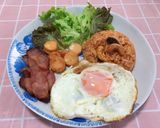 รูปขั้นตอนการทำที่ 6 ของ ข้าวผัดอเมริกัน