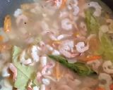 Foto langkah ke 5 dari resep Tumis labu siam udang.