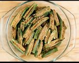 A picture of step 2 of Stuffed Bhindi, Bhindi Masala, Bhindi Fry, Stuffed OKRA.