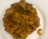 Foto del paso 10 de la receta: Arroz meloso de pollo y alcachofas