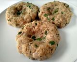 Foto del paso 3 de la receta: Hamburguesa de pollo especiado {un toque indio}